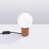 Stolní stolní lampa G9 kulatá hnědá moderní matná Halo Sollux