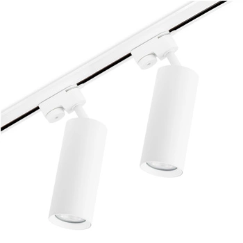 Osvětlovací lišta 1m + 2x reflektor lištový, GU10 Bílá RITI LUMILED