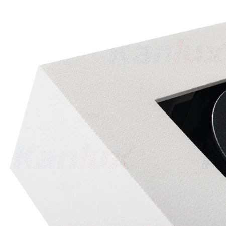 LED GU10 obdélníkové bílé Stobi Kanlux Bodové LED svítidlo pro povrchovou montáž