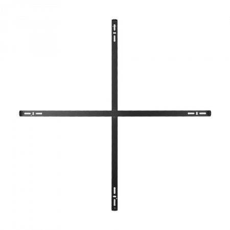 LED panel 60x60 Zásobník pro povrchovou montáž 50W 4500lm 4000K neutrální bílá Black Ecolight