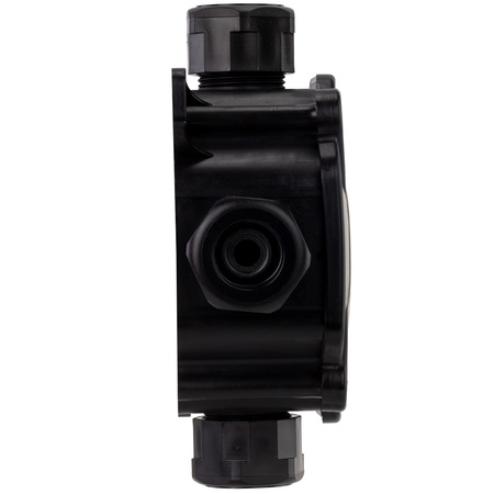 Hermetická instalační krabice pro povrchovou montáž PG16 75x75x33mm Splitter s tlumivkami Černá PAWBOL