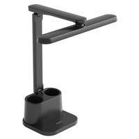 Stolní lampa LED s organizérem 6W 400lm 4000lm neutrální 120° černá stmívatelná Bari Sanico Goldlux