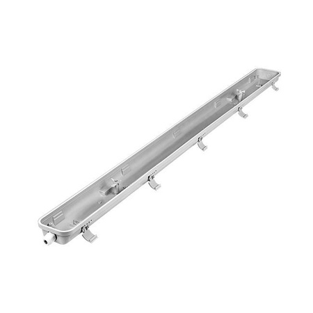 Odolné proti plameni 120cm 2xT8 G13 IP65 Transparentní svítidlo Masterled