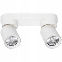 TIMO stropní nástěnné svítidlo nástěnné reflektorové svítidlo pohyblivé halogenové svítidlo 2xGU10 bílé LVT