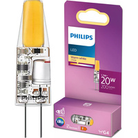 LED žárovka G4 Capsule 1,7W = 20W 200lm 2700K Warm 12V Philips
