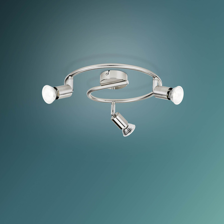 Stropní svítidlo LIMBALI 3x GU10 Nástěnné svítidlo Reflektor pohyblivý Satin PHILIPS