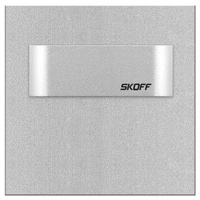LED schodišťové svítidlo 0.8W modré 10V DC IP20 hliníkové TANGO SHORT Skoff