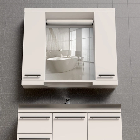 Nástěnné svítidlo LED do koupelny 15W 1720lm 4000K neutrální bílá černá IP44 ALEX Sanico Goldlux