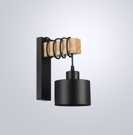 Nástěnná objímka E27 pro povrchovou montáž černá Elza Masterled