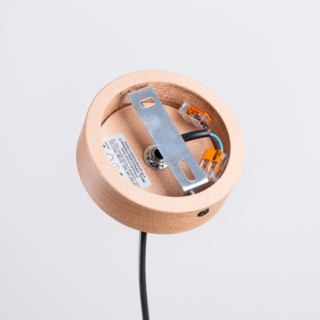 MARION E27 černá skandinávská závěsná lampa SOLLUX