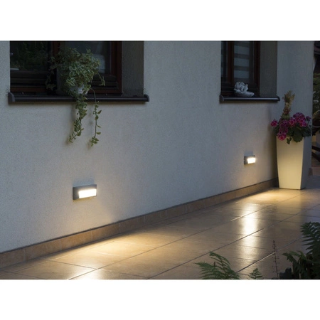 Zahradní nástěnná lampa LED MUR 3W CCT IP65 SU-MA