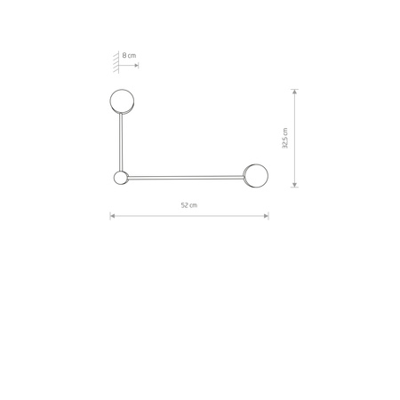 ORBIT II 7801 Nowodvorski Nástěnné svítidlo bílé 2xGX53 Nástěnné svítidlo moderní