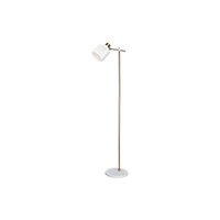 Stojací lampa E27 zlatá Industrial Alberta 5091 Rabalux