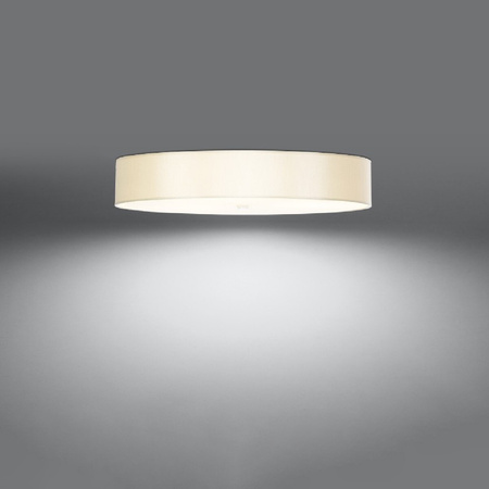 LED stropní svítidlo SKALA 6xE27 Kulaté svítidlo 80cm Bílé SOLLUX