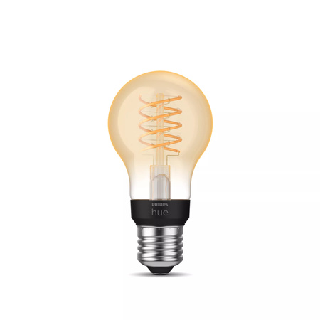 LED žárovka E27 A60 7W 2100K Warm Filament PHILIPS HUE White Bluetooth Zigbee