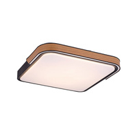 Plafond LED stropní světlo 48W 1850lm 3000-6500K CCT RGB stmívatelné dálkové ovládání časovač černá moderní Arild Rabalux