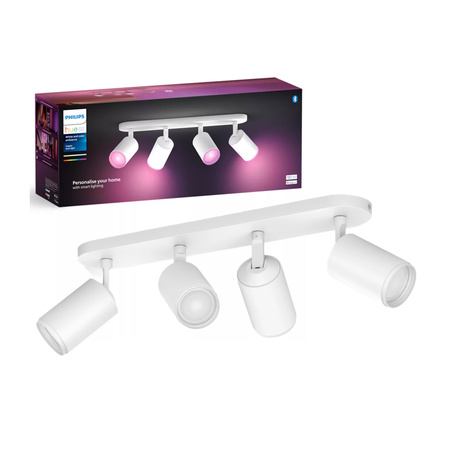 Lampa Philips HUE White and Color Ambiance Fugato 4x4,2W Bluetooth Zigbee 