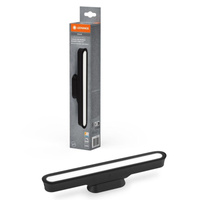 LED panelové stropní světlo 4,2 W 200 lm 3000K - 4000K - 6500K CCT stmívatelné povrchově montované černé LinearLED Ledvance