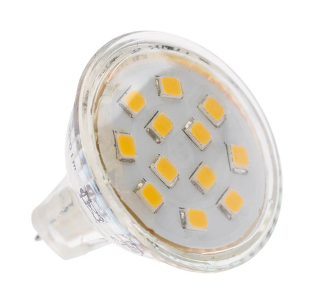 Žárovka LED MR11, 2.5W = 20W 220lm 4000K 12V Neutralní bílá 120° LUMILED