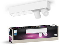 LED reflektorové stropní svítidlo 19,4 W 1630 lm IP20 bílé a barevné RGB + TW White Smart SMART Zigbee Bluetooth Centris Philips HUE