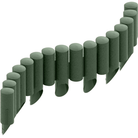 Zahradní palisádový plot Border Lawn Edging 4 STANDARD Green 2,3 m Strong Frostproof CELLFAST