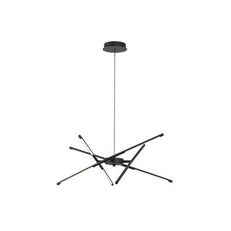 Stropní závěsné svítidlo LED 30W 3000K černé Moderní Henli Rabalux