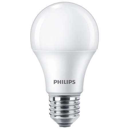 4x LED žárovka E27 A60 10W = 75W 1055lm 4000lK Neutral Milk PHILIPS 