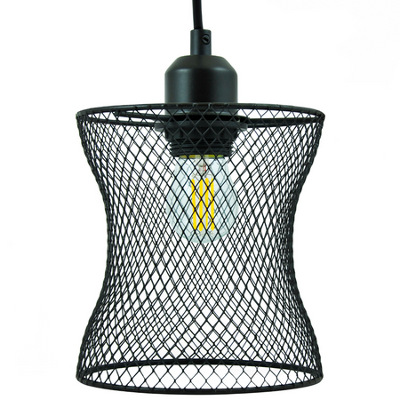 HASLO Závěsné stropní svítidlo E27 Black GOLDLUX (Polux)