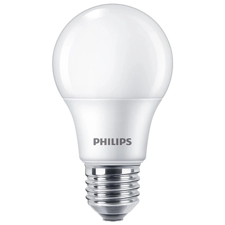 3x LED žárovka E27 A60 8W = 60W 806lm 2700K teplá bílá Milk PHILIPS