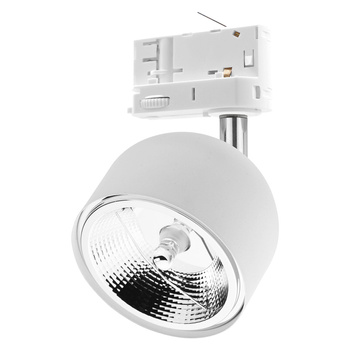 TRACER WHITE tříokruhový lištový reflektor Bílý ES111 GU10 6054 TK Lighting