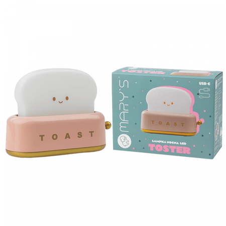 Dětské noční světlo LED 1,2W 3000K Warm USB dobíjecí 800mAh růžové TOSTER MARY'S