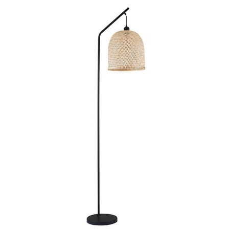 Stojací lampa E27 béžová BAMBOO NATURAL Sanico Goldlux
