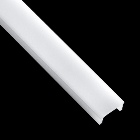 Krytka pro nástěnný profil KM33, Mléčná 1m LUMILED