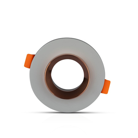 Zapuštěné stropní svítidlo GU10 Očko kulaté šedé/růžové zlato VT-862 V-TAC - 5letá záruka