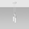 LED závěsné stropní svítidlo BORGIO 3P 3xGU10 White SOLLUX