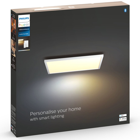 LED panel pro povrchovou montáž Aurelle White 39W CCT 60cm PHILIPS HUE Bluetooth + stmívač