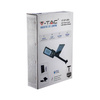 Solární pouliční lampa LED 50W 6000K IP65 VT-ST200 V-TAC