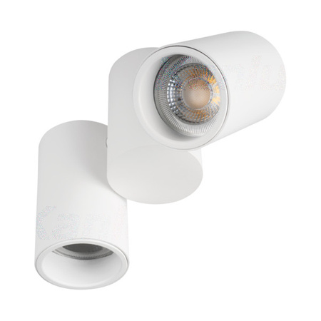 LED reflektor pro povrchovou montáž Nastavitelný GU10 White Blurro Kanlux