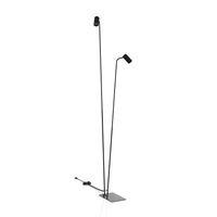 Stojací lampa MONO II FL 7708 Nowodvorski černá 2xGU10 Podlahová moderní lampa