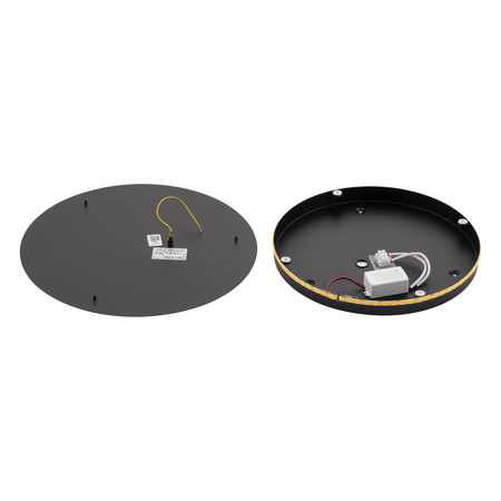 Nástěnné svítidlo LED 13W 160lm 3000K Warm Black RING LED L 7636 Nowodvorski