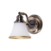 Nástěnné bodové svítidlo E14 hnědé Classic Grando 6545 Rabalux