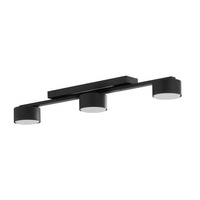 DALLAS BLACK SURFACE SURFACE LIGHT Black Modern 3xGX53 6243 TK Lighting