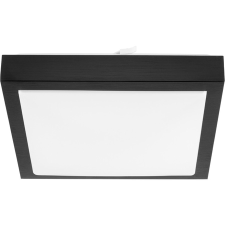 Stropní svítidlo LED Plafond 2x E27 s mikrovlnným senzorem SOLEN square black