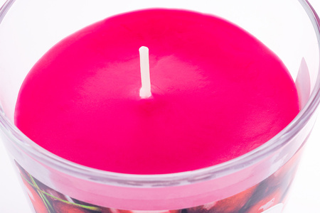 Vonná dekorativní svíčka ze skla Cherry