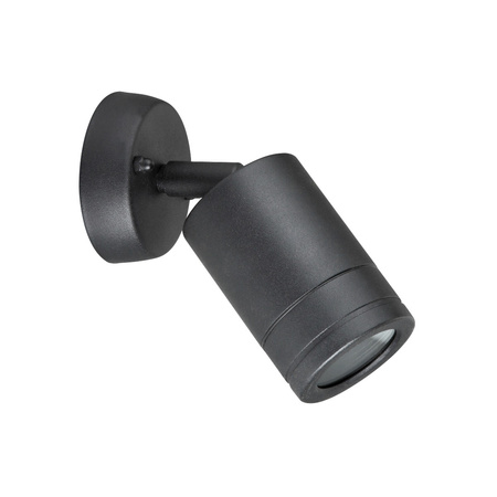 Zahradní nástěnné svítidlo LED bodové svítidlo GU10 OLIMP Movable Black 16cm - GOLDLUX (Polux)