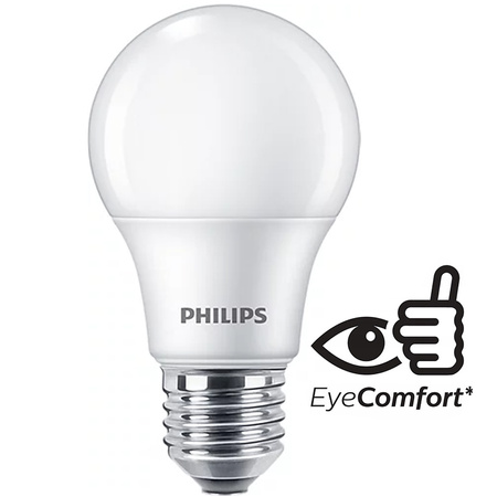 LED žárovka E27 A60 7W = 60W 806lm 2700K teplá bílá PHILIPS