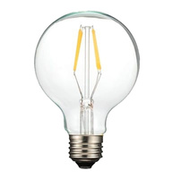LED žárovka E27 G80 4W = 40W 380lm 4000K Neutrální bila White 360° Filament