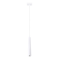 PRYSM 1 G9 Bílá skandinávská stropní závěsná lampa SOLLUX