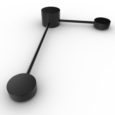 Nástěnné svítidlo Venkovní fasádní svítidlo 2x GX53 Black JOY Sanico Goldlux