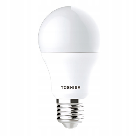 LED žárovka E27 A60 8,5W = 60W 806lm 3000K teplá bílá Dimmable TOSHIBA